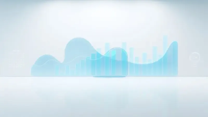 Renderização 3D de dashboard abstrato com gráficos de tendências de saúde mostrando monitoramento contínuo de pressão arterial ao longo do tempo.