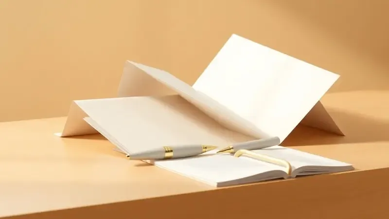 Render 3D conceitual sobre o uso correto da palavra qual em redações formais com composição elegante de formas geométricas.